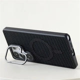 Honeycomb Mesh Cooling Magnetic Bumper Case for Samsung