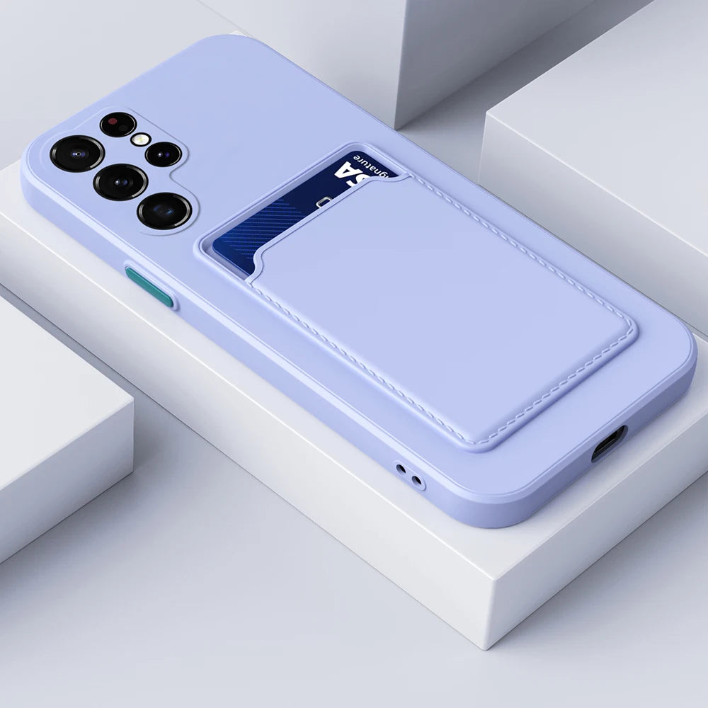 Liquid Silicone Case For Samsung Galaxy