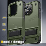 Military grade protective with stand Case For iPhone