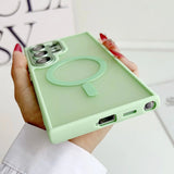 Matte Translucent Magsafe Case For Samsung