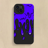 Fun Paint Graffiti Art Shockproof Silicone Phone Case For iPhone