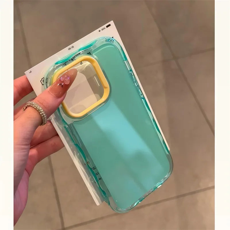 Luxury Jelly Candy Shockproof Case for iPhone