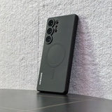 Luxury Silicone Magnetic Case For Samsung Galaxy