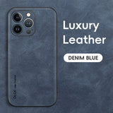 Luxury Leather Phone Case For iPhone