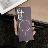 Ultra Thin Magsafe Carbon Fiber Case for Samsung