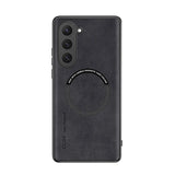 Magnetic For Magsafe Leather Case For Samsung Galaxy
