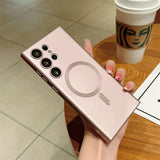 Luxury Shockproof Magnetic Wireless Charging For Magsafe Cases For Samsung