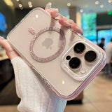 Glitter Silicone Phone Case For iPhone