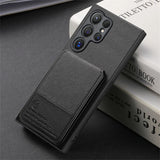 Magnetic Wallet with Card Holder Phone Case for Samsung