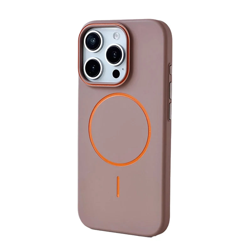Ultrathin Hit Color MagSafe Phone Case for iPhone