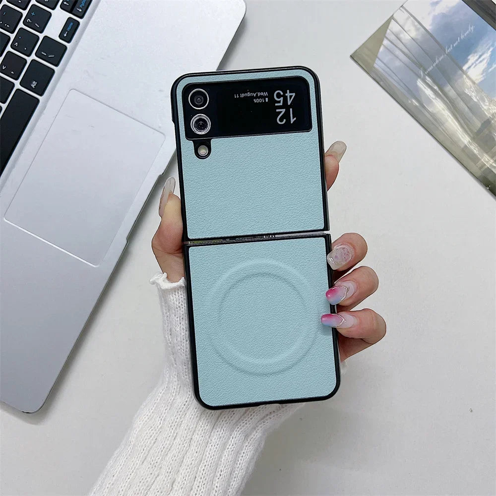 Business PU Leather Magsafe Case for Samsung Galaxy