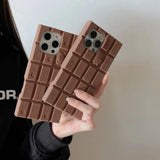 3D Chocolate Rilakkuma Silicone  Case For iPhone