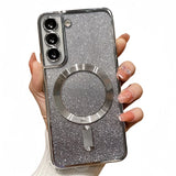 Plating Gradient Glitter Shockproof Phone Case For Samsung
