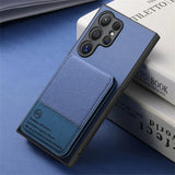 Magnetic Wallet with Card Holder Phone Case for Samsung