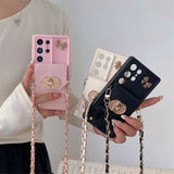 Crossbody Wallet Card Holder Case for Samsung