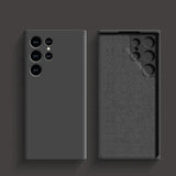 Liquid Soft Silicone Case For Samsung