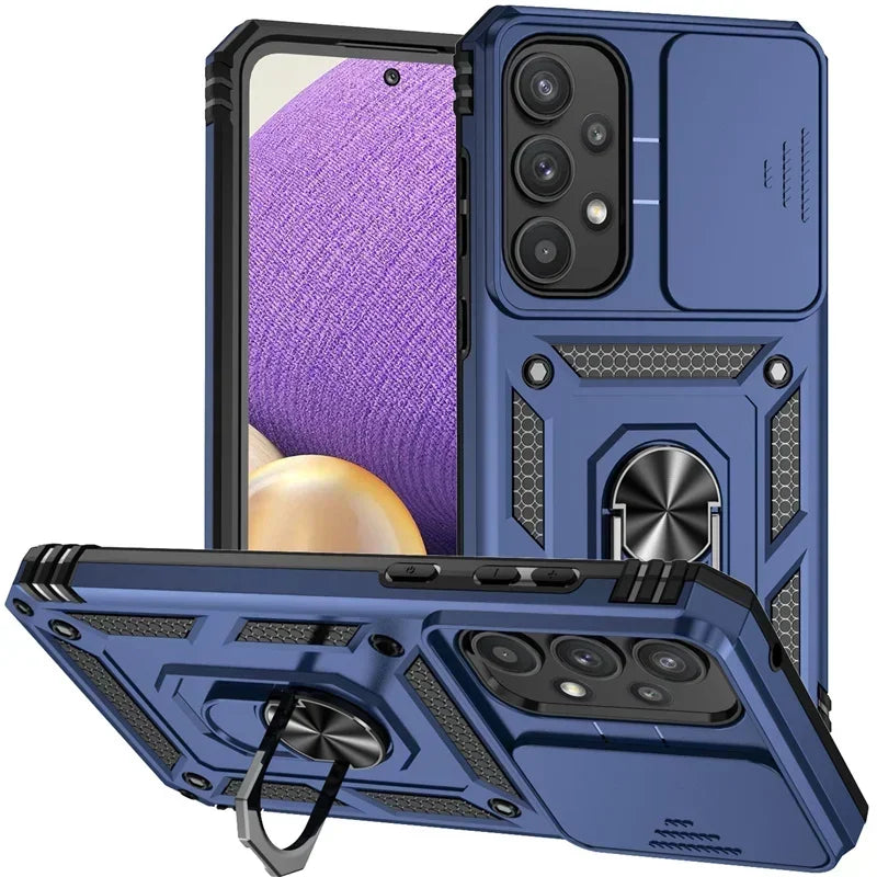 Anti-fall Shockproof Armor Case for Samsung Galaxy Ring Stand Case For Samsung