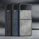 Luxury Vintage Sheepskin Leather Case For Samsung Galaxy