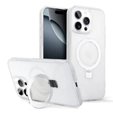 Shockproof Magnetic Kickstand Matte Case For iPhone