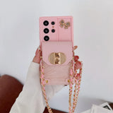 Crossbody Wallet Card Holder Case for Samsung