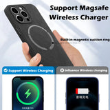Luxury Suede Leather For Magsafe Magnetic Case For iPhone