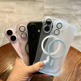 Heat Radiation Borderless Slim Matte Magsafe Case for iPhone