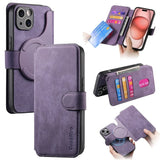 2 in 1 Detachable Leather Wallet For Magsafe Magnetic Phone Case For iPhone