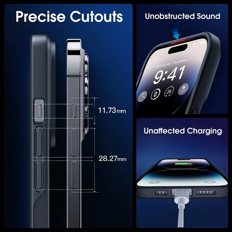 Matte Translucent Frosted Case For IPhone