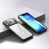 Luxury Clear Shockproof Magsafe Magnetic Case For iPhone