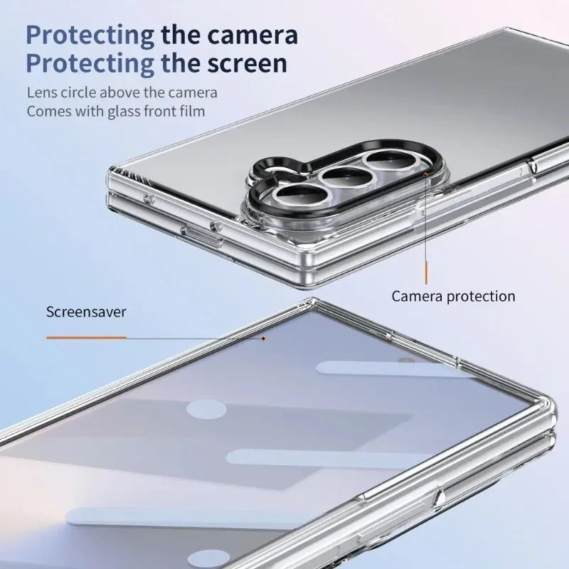 Ultra Slim Transparent Magsafe Phone Case For Samsung