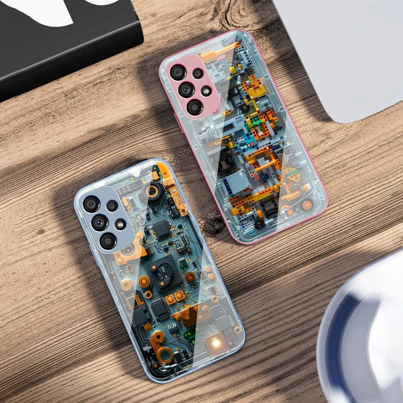 Mechanical device black Case For Samsung Galaxy