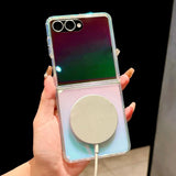 Rainbow Gradient Magsafe Case For Samsung
