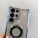 Luxury Plating Magnetic Case For Samsung