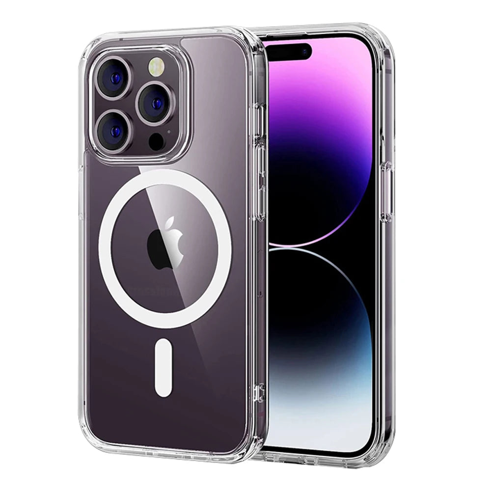 Clear Magnetic Case for iPhone