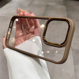 Luxury Transparent Soft Silicone Case For iPhone