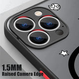 Cute Space Moon Planet Astronaut Case For iPhone
