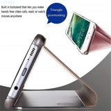 Luxury smart mirror flip phone case suitable for iPhone