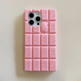 3D Chocolate Rilakkuma Silicone  Case For iPhone