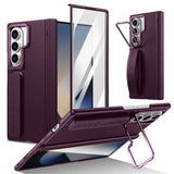 Wristband Magnetic Hinge Case For Samsung