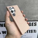 Luxury Slim Matte Magsafe Case for Samsung