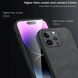 Luxury Leather Phone Case For iPhone