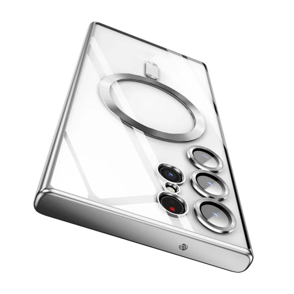 Luxury Plating Magnetic Case For Samsung Galaxy