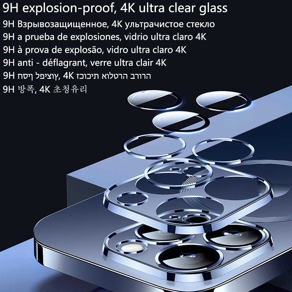 Luxury Plating Magnetic Case For Samsung Galaxy