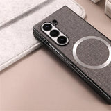 Cloth Pattern Magsafe Magnetic Cases For Samsung