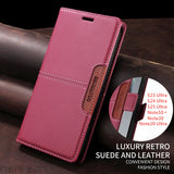 Flip Leather Magnetic Wallet Case for Samsung