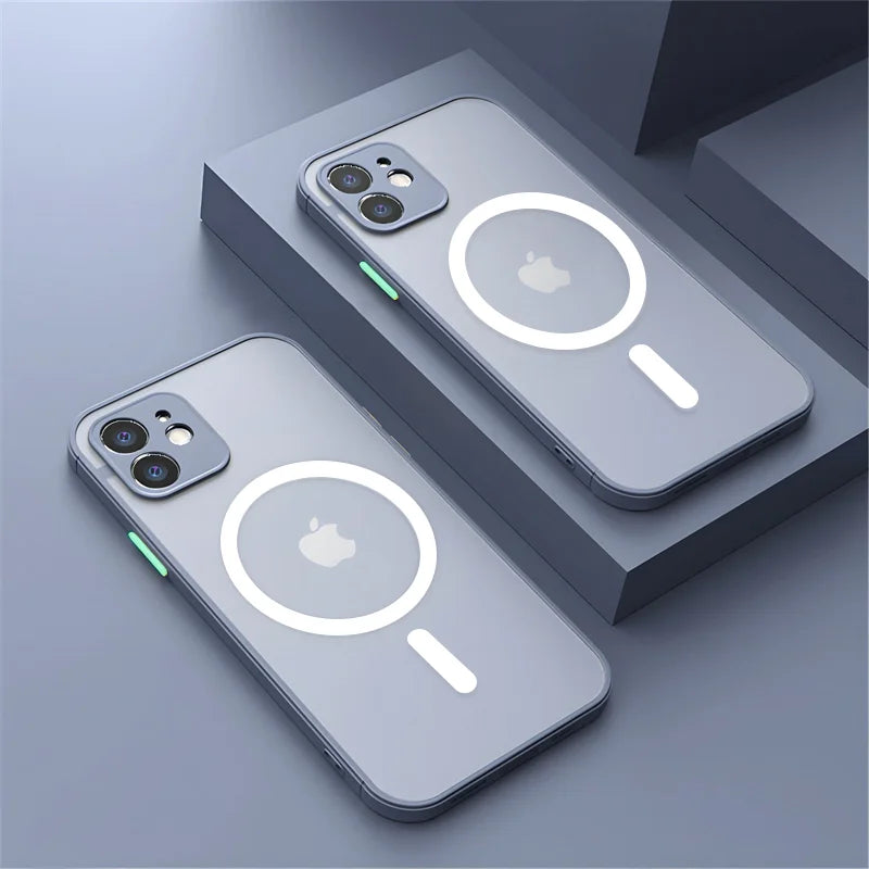 Shockproof Armor Matte Case For iPhone