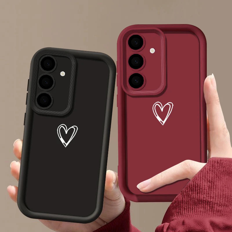 Simple Love TPU Case For Samsung Galaxy
