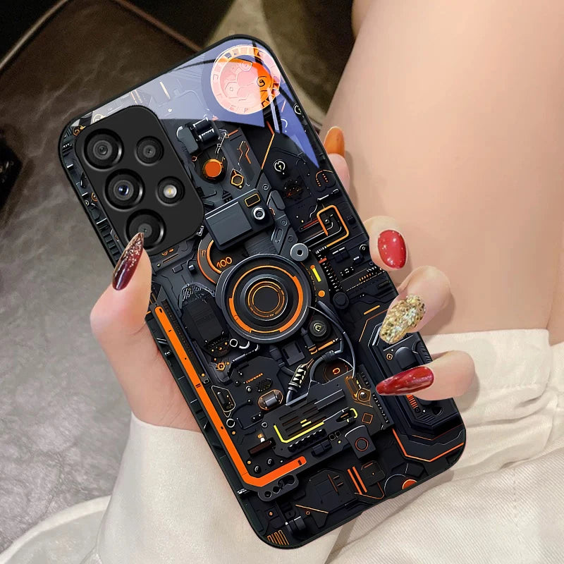 Mechanical device black Case For Samsung Galaxy