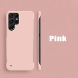 Ultra Slim PC Frameless Case For Samsung