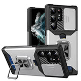 Wallet Ring Holder Armor Kickstand case Samsung